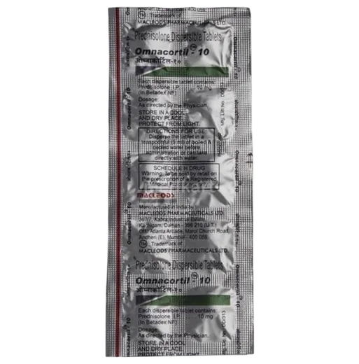 omnacortil 10mg tablet 10's